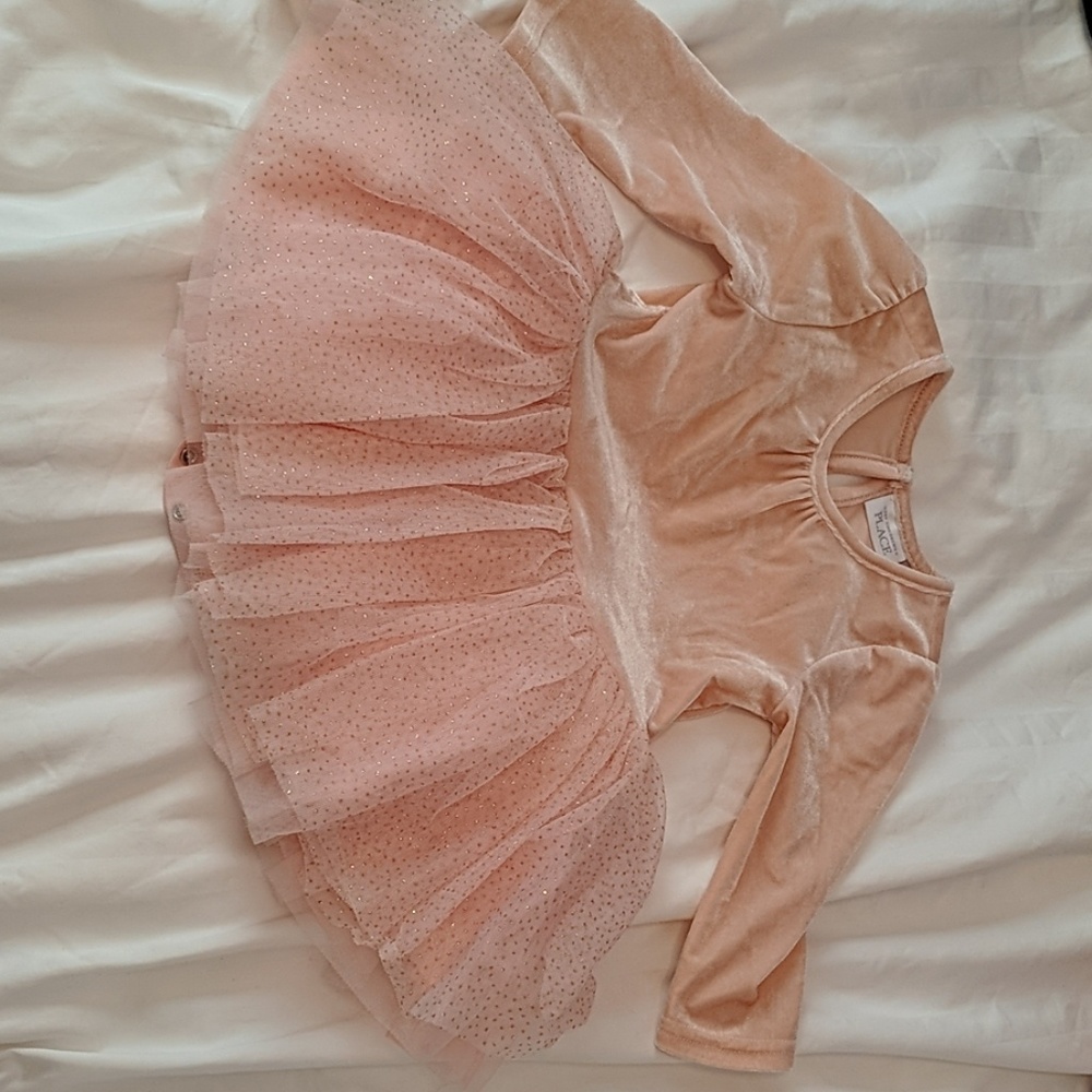 Pink Tutu Dress with matching vest